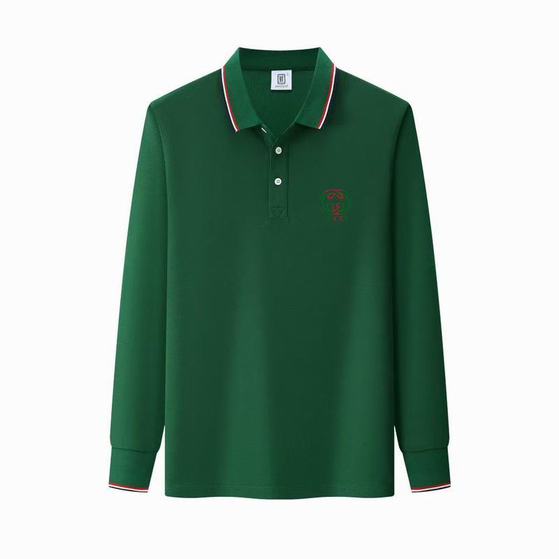 Gucci long-sleeve POLO shirts-GG1607P